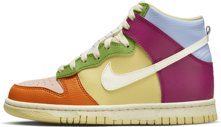 Nike Dunk High Next Nature Big Kids' Shoes in Purple - ShopStyle