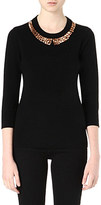 Thumbnail for your product : Kate Spade Avaline embellished jumper