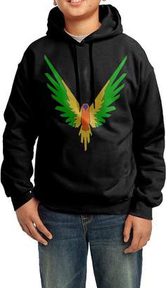 running go Parrot Maverick Logo Youths Fashion Personality Casual Unisex Hooded Sweatshirt