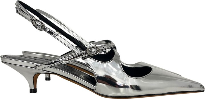 Proenza Schouler Slash Crossover Slingback Pump
