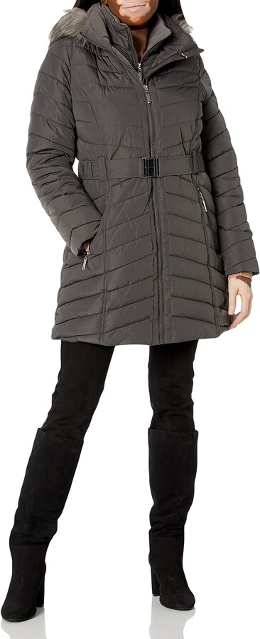 Tommy Hilfiger Women's Down & Puffers Coats | ShopStyle