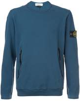 Thumbnail for your product : Stone Island logo patch sweater