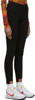 Thumbnail for your product : Frame Black 'Le High Skinny' Raw Stagger Jeans