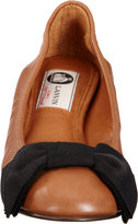 Thumbnail for your product : Lanvin Bow Ballet Flat
