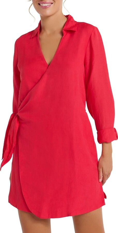 Hermoza Isla Wrap Dress Cover Up