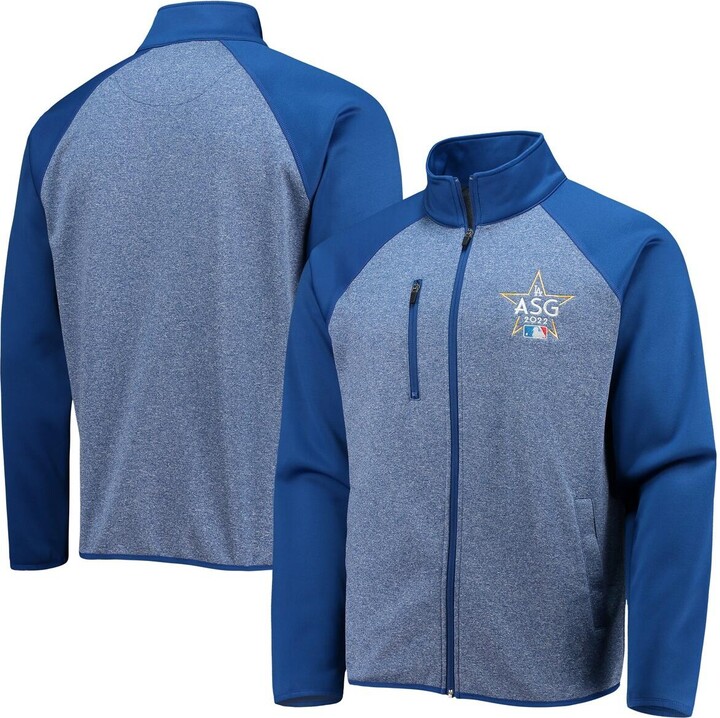 Men's G-iii Sports by Carl Banks Royal 2022 Mlb All-Star Game Runner's Track Raglan Full-Zip Jacket