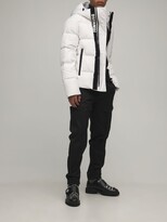 Thumbnail for your product : DSQUARED2 Logo Rubberized Tech Down Jacket