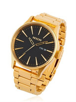 Thumbnail for your product : Nixon Sentry Ss Gold Finish Watch