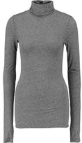 Thumbnail for your product : Enza Costa Stretch-Jersey Turtleneck Top