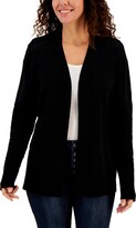 Thumbnail for your product : Karen Scott Women's Pointelle Stitch Cardigan, Created for Macy's