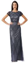 Thumbnail for your product : Adrianna Papell Geo Beaded Gown