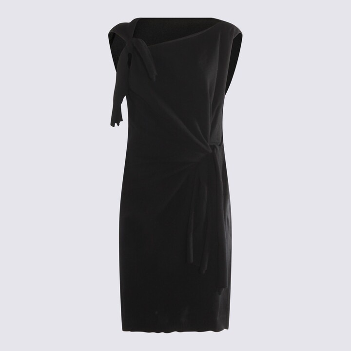 Black Wool Dress