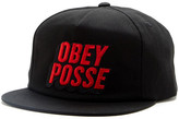 Thumbnail for your product : Obey Posted Snapback