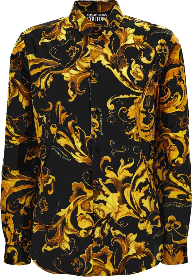 Versace Jeans Couture Baroque-Print Shirt