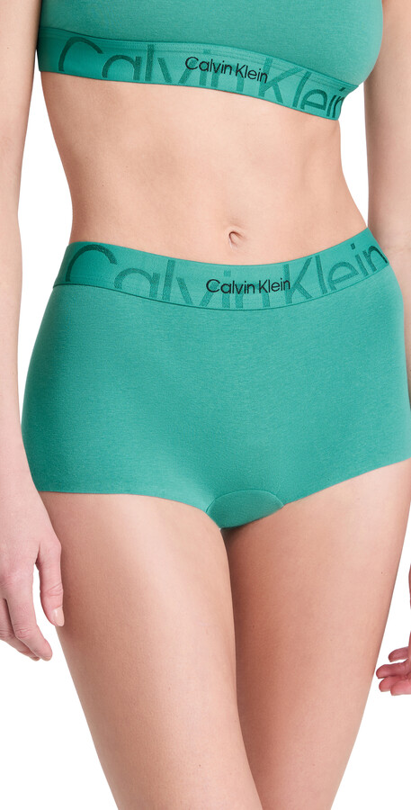 Neuf avec étiquettes Short femme taille XS turquoise Calvin Klein Casual Effilé Coutures Capri's 