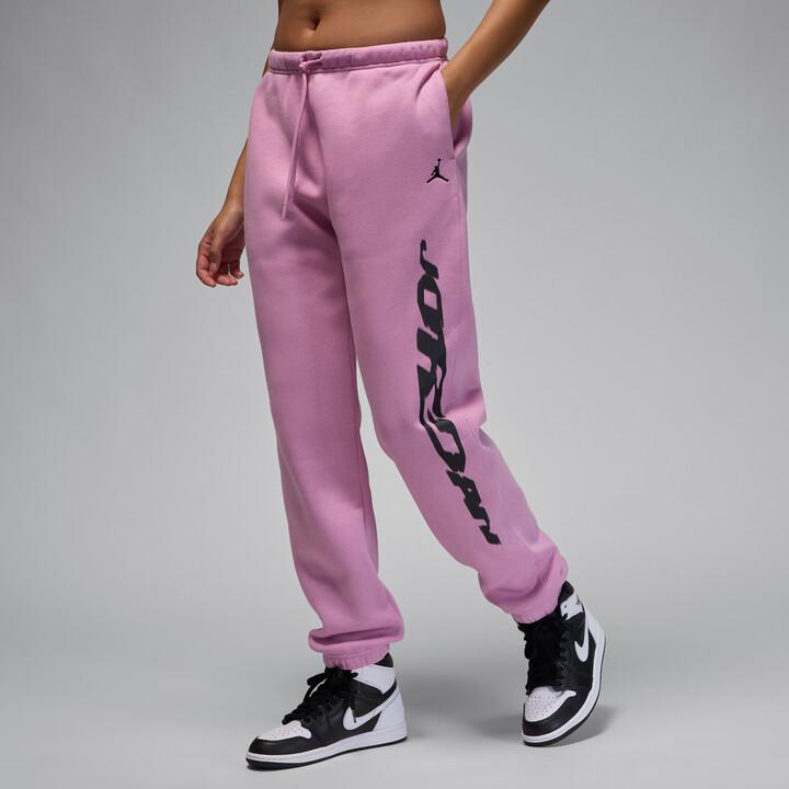 womens jordan fleece pants