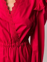 Thumbnail for your product : Philosophy di Lorenzo Serafini Ruffled V-Neck Dress