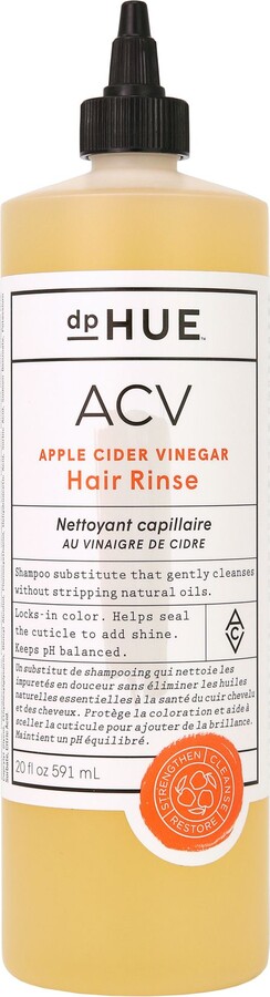 dpHUE Apple Cider Vinegar Hair Rinse Shampoo Al ternative 20oz.