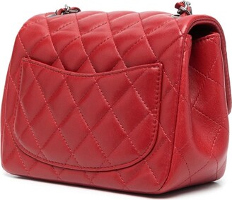 Chanel Pre Owned 2014-2015 mini Classic Flap square shoulder bag - ShopStyle