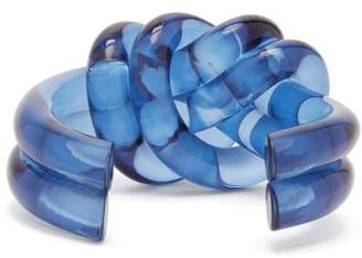 J.W.Anderson Knot Perspex Bracelet - Womens - Blue