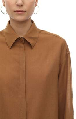 Agnona Wool & Cashmere Shirt