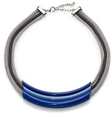 Thumbnail for your product : ABS by Allen Schwartz Cylinder Multi-Row Mesh Chain Necklace