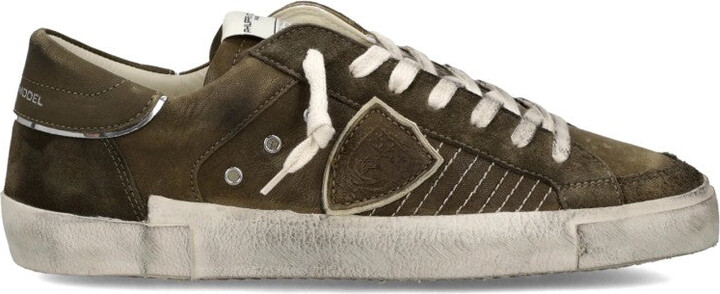 Philippe Model Prsx Low Man Military Sneakers