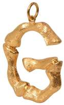 Thumbnail for your product : Celine Alphabet G Charm Golden