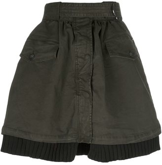 Diesel short full skirt - women - Cotton/Spandex/Elastane - 26