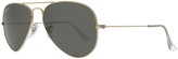 Thumbnail for your product : Ray-Ban RB3025 Polarised Aviator Sunglasses