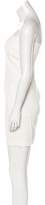 Thumbnail for your product : Rick Owens Strapless Mini Dress White Strapless Mini Dress