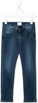 Thumbnail for your product : Fendi Kids stonewashed straight jeans