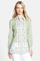 Thumbnail for your product : Tory Burch 'Carly' Floral Print Shirt