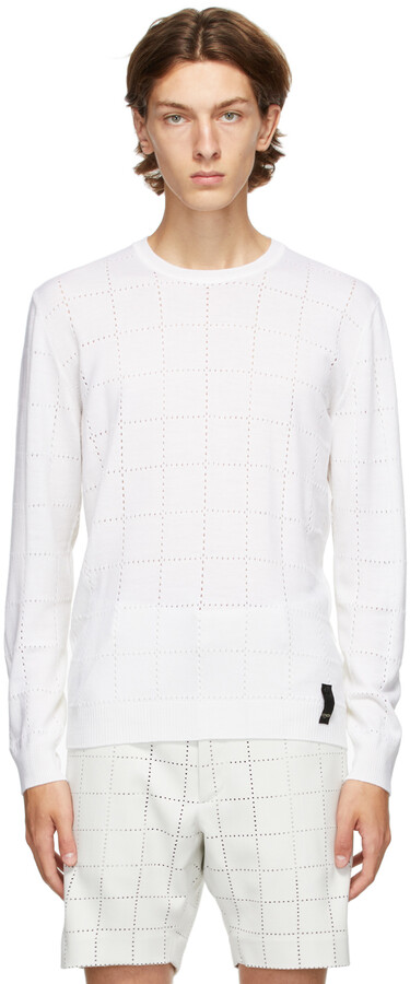white fendi sweater