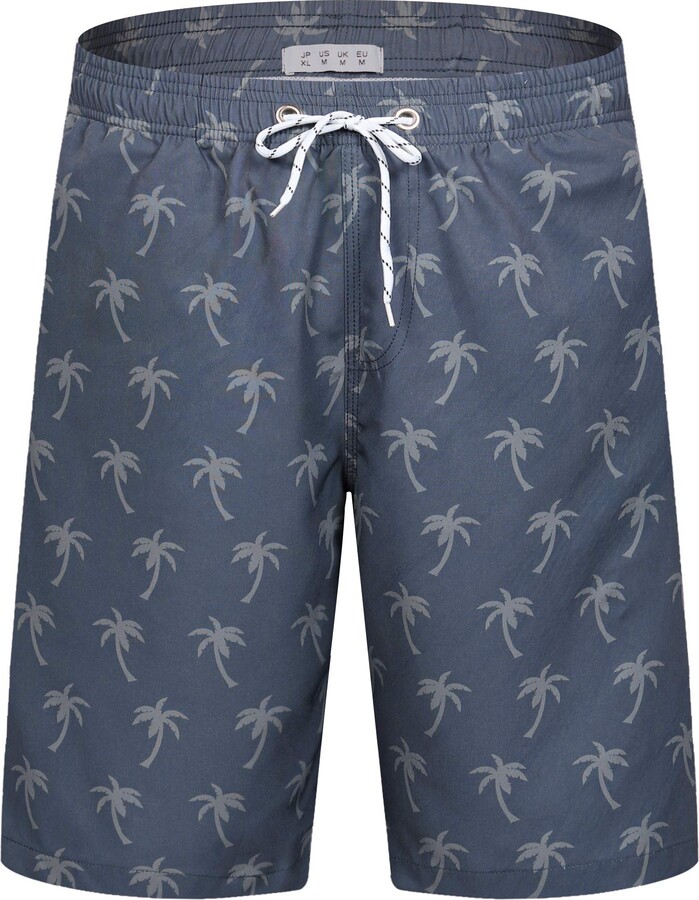 ELETOP Men's Swim Trunks Quick Dry Bathing Suit Swimming Board Shorts