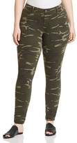 Thumbnail for your product : SLINK Jeans Plus Camo Knit Skinny Lounge Pants
