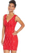 Thumbnail for your product : Ruby Rox Juniors' Sequin Lace Dress