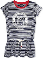 Thumbnail for your product : Ralph Lauren Striped cotton dress 2-4 years
