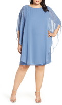 Thumbnail for your product : Xscape Evenings Beaded Chiffon Overlay Dress
