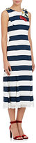 Thumbnail for your product : Dolce & Gabbana Women's Cherry-Motif Striped A-Line Dress