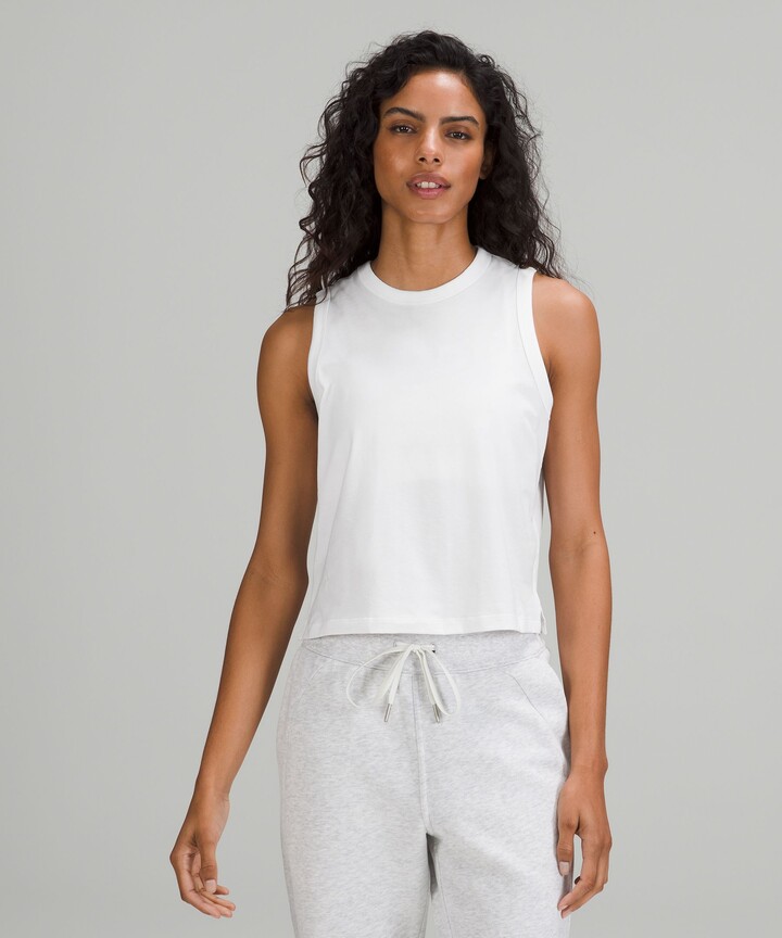 White Linen Tank Top | Shop the world's largest collection of 