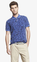 Thumbnail for your product : Express Floral Print Pique Polo