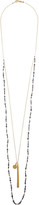 Thumbnail for your product : Chan Luu Gold-plated crystal necklace