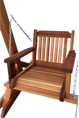 Wood Country Solid Wood Porch Swing