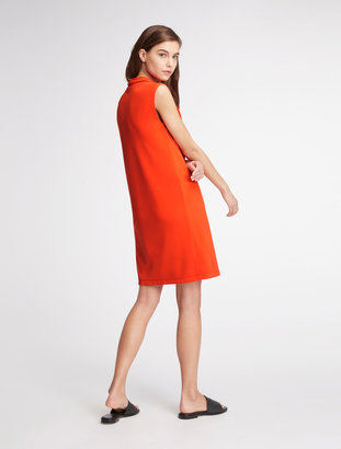 DKNY Braided Sleeveless Mini Dress
