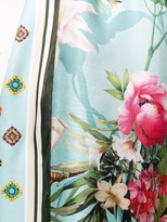 Thumbnail for your product : Altea Mixed-Print Silk Skirt
