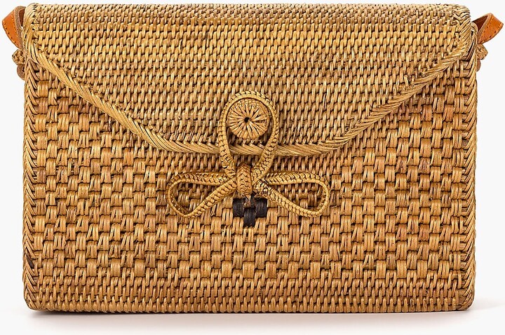 Madewell Bembien® Sofia Rattan Shoulder Bag ShopStyle