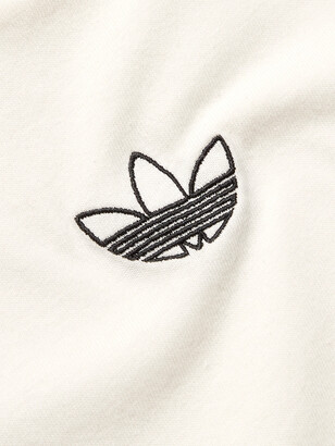 adidas SPRT Logo-Embroidered Striped Cotton-Jersey T-Shirt - Men - White - XXL