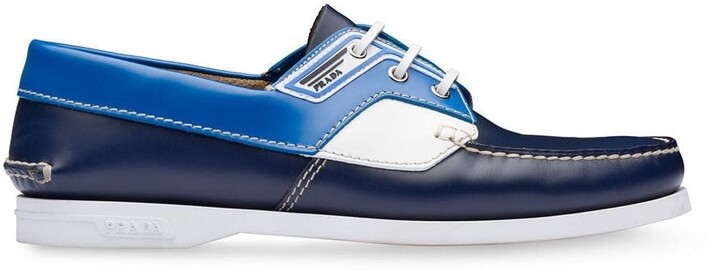 Prada Deck Shoes Shopstyle