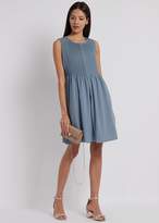Thumbnail for your product : Emporio Armani Flared Dress With Pleats